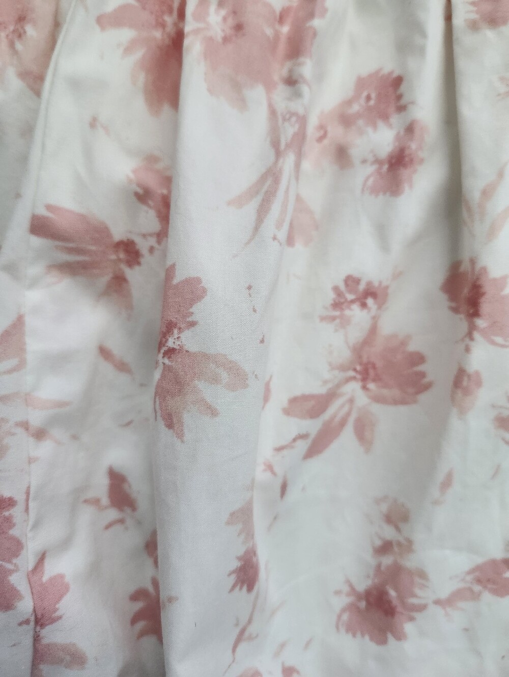 Torrid Size 22 Corset Detail Adjustable Strap Mini Dress White With Pink Floral - Picture 6 of 10